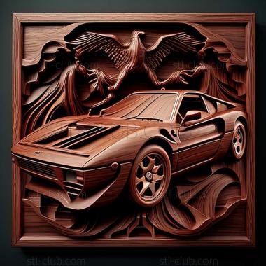 3D модель Ferrari 288 GTO (STL)